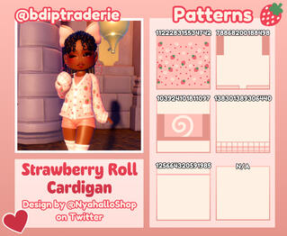 Strawberry Rollcake Cardigan